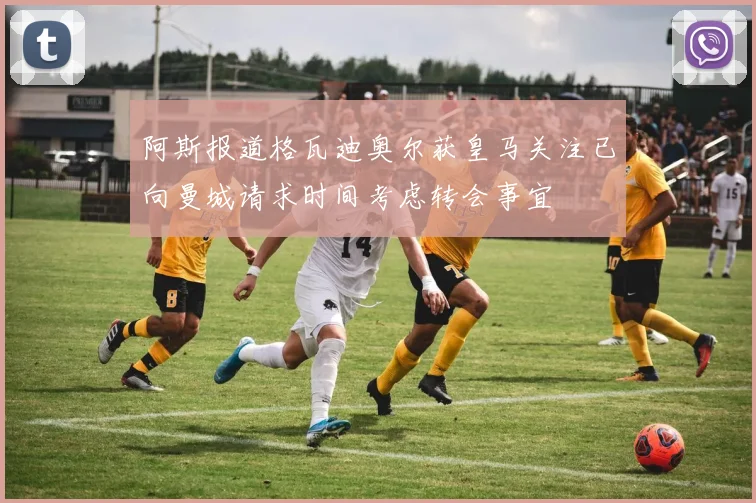 阿斯报道格瓦迪奥尔获皇马关注已向曼城请求时间考虑转会事宜